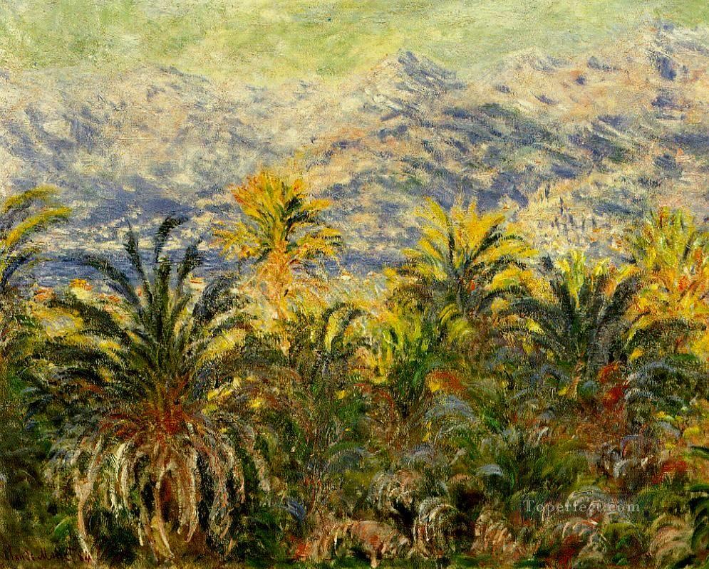 Palm Trees at Bordighera Claude Monet Oil Paintings